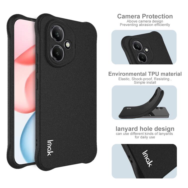 For Honor 400 Global 156.5mm imak Shockproof Airbag TPU Phone Case