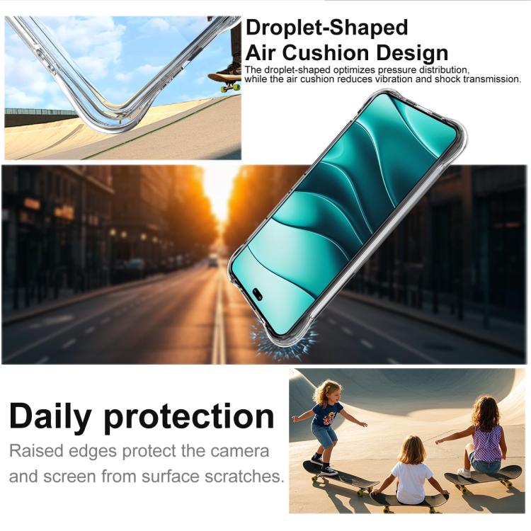 For Honor 400 Pro Global 160.8mm imak Shockproof Airbag TPU Phone Case