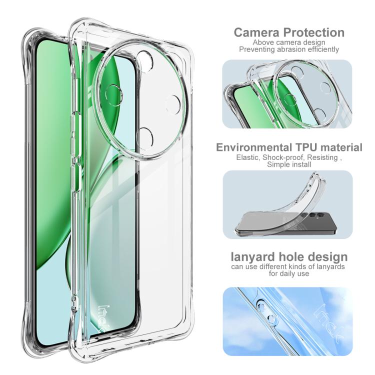 For Honor X70 5G imak Shockproof Airbag TPU Phone Case