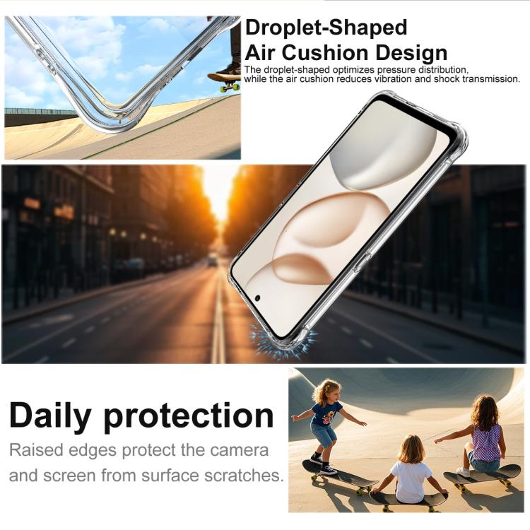 For Honor 400 Smart 4G/5G/X7d 4G/5G Global imak Shockproof Airbag TPU Phone Case