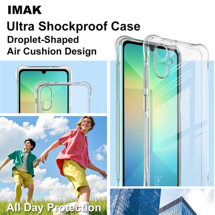 For Samsung Galaxy A06 5G imak Shockproof Airbag TPU Phone Case