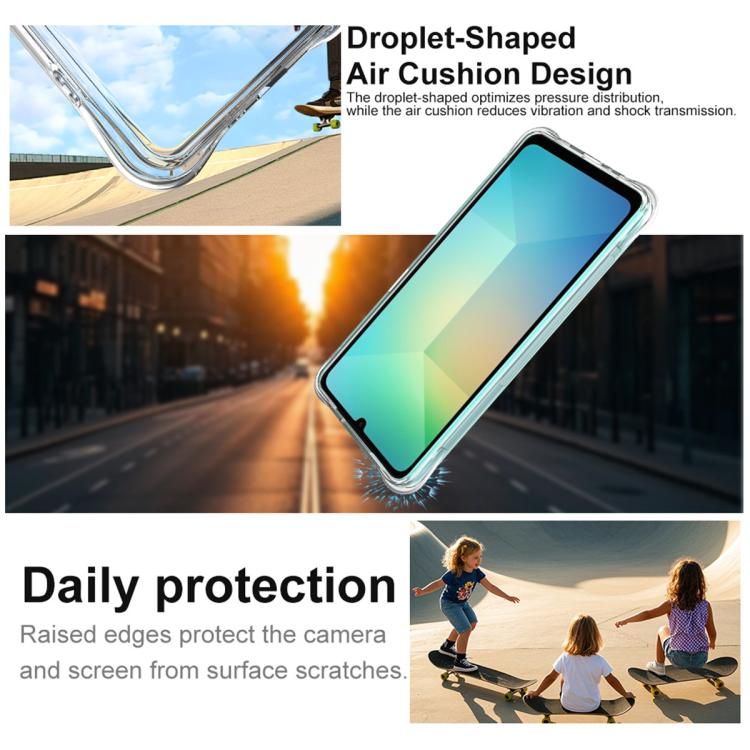 For Samsung Galaxy A06 5G imak Shockproof Airbag TPU Phone Case