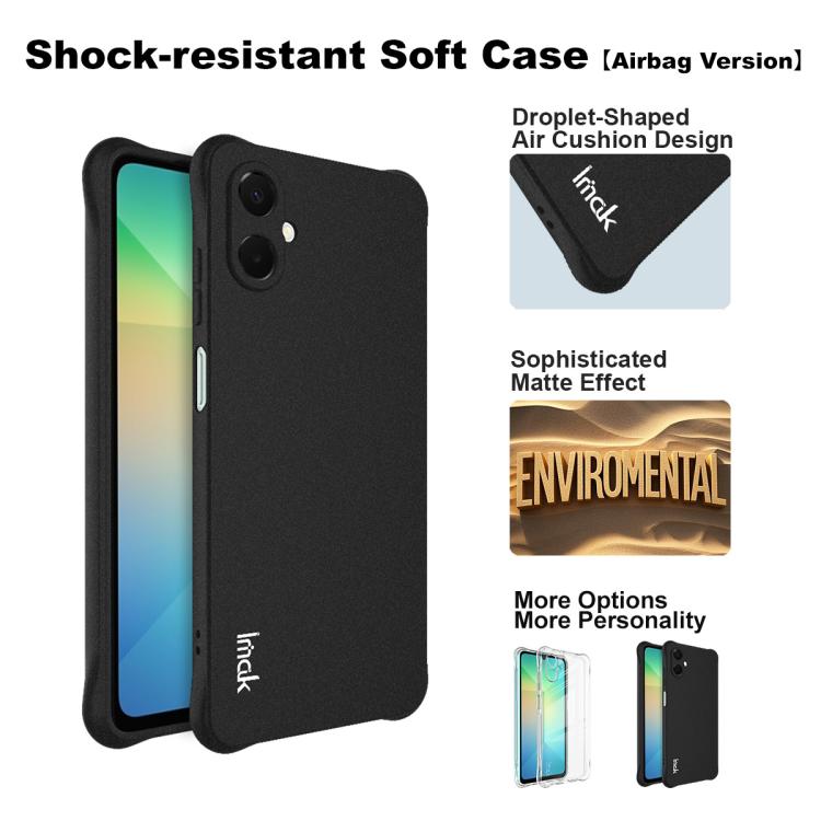 For Samsung Galaxy A06 5G imak Shockproof Airbag TPU Phone Case