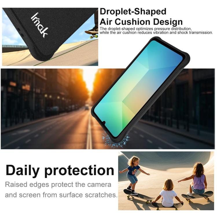 For Samsung Galaxy A06 5G imak Shockproof Airbag TPU Phone Case