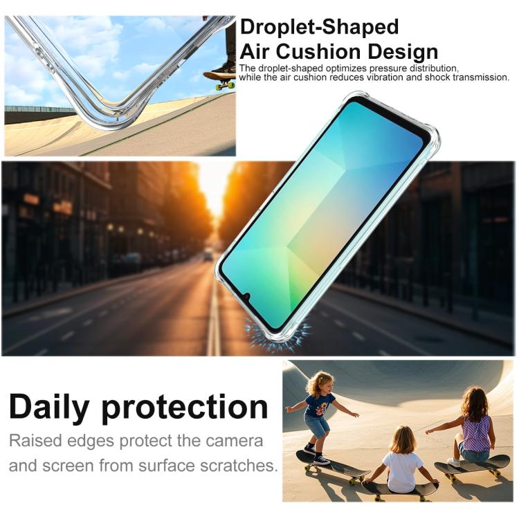 For Samsung Galaxy A07 4G imak Shockproof Airbag TPU Phone Case