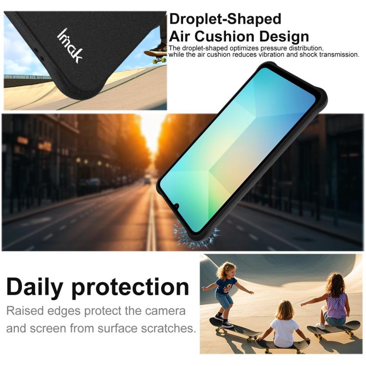 For Samsung Galaxy A07 4G imak Shockproof Airbag TPU Phone Case