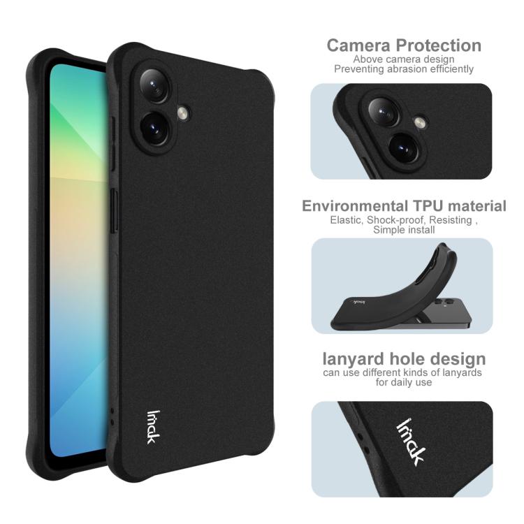 For Samsung Galaxy A07 4G imak Shockproof Airbag TPU Phone Case