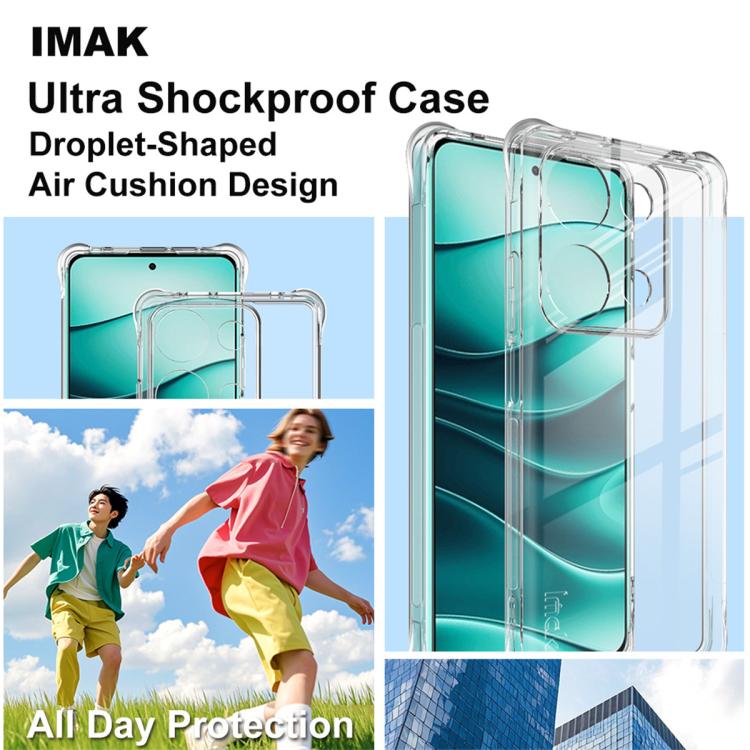 For Redmi Note 14S 4G imak Shockproof Airbag TPU Phone Case