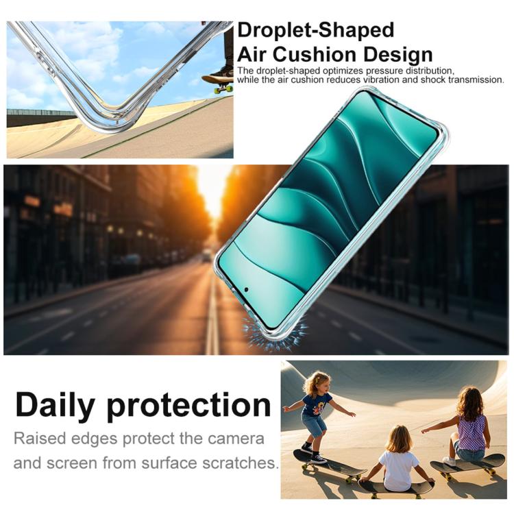 For Redmi Note 14S 4G imak Shockproof Airbag TPU Phone Case