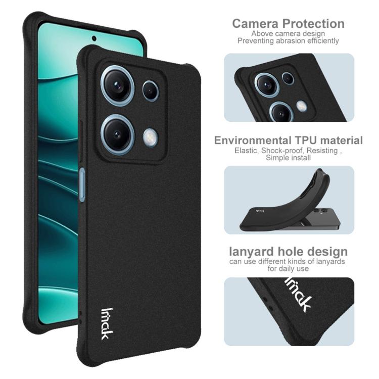 For Redmi Note 14S 4G imak Shockproof Airbag TPU Phone Case