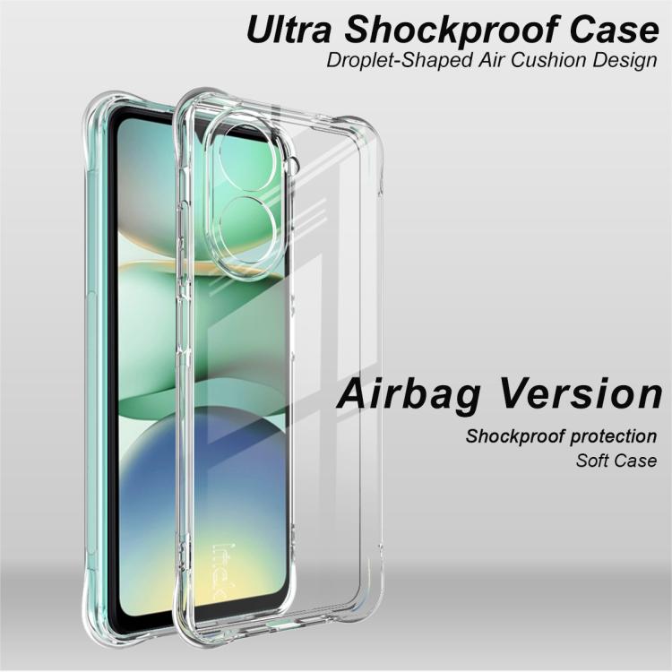 For Redmi A5 4G 171.7mm imak Shockproof Airbag TPU Phone Case