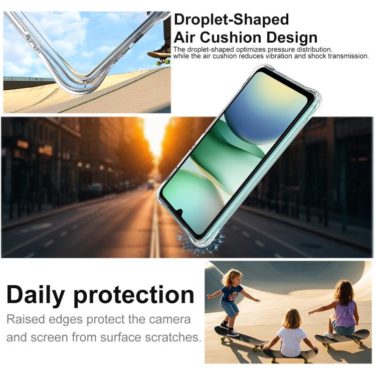 For Redmi A5 4G 171.7mm imak Shockproof Airbag TPU Phone Case