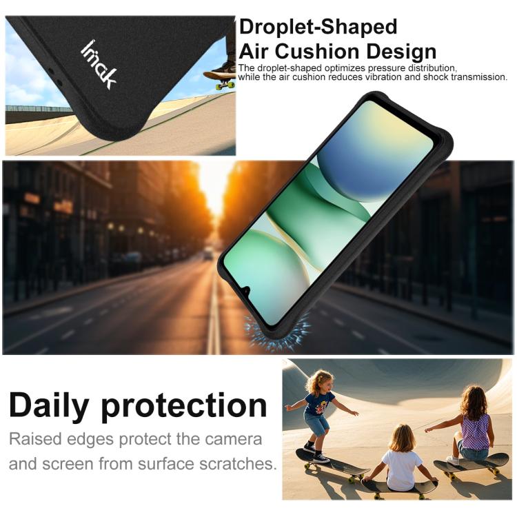 For Redmi A5 4G 171.7mm imak Shockproof Airbag TPU Phone Case