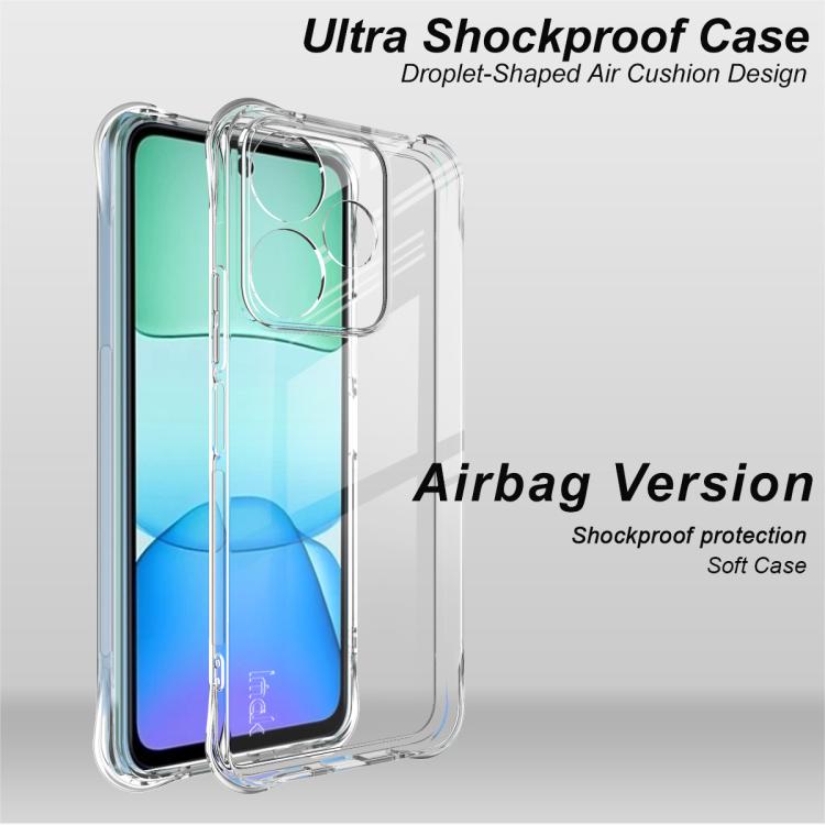 For Redmi 13x imak Shockproof Airbag TPU Phone Case