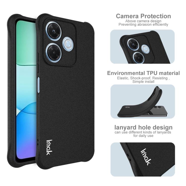 For Redmi 13x imak Shockproof Airbag TPU Phone Case