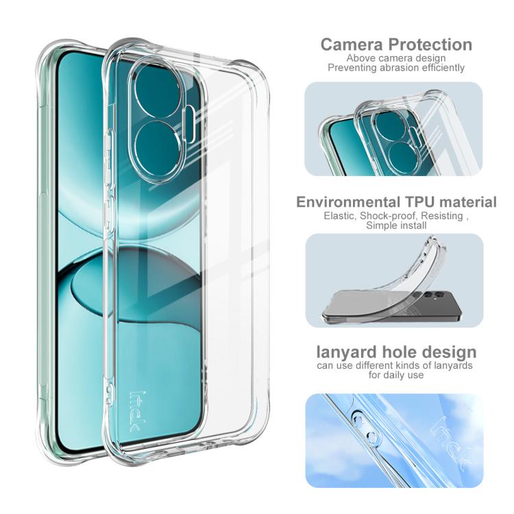 For Redmi Turbo 4 Pro 5G / POCO F7 5G imak Shockproof Airbag TPU Phone Case