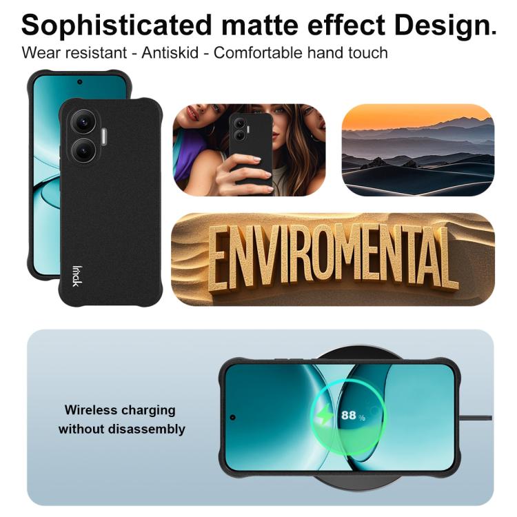 For Redmi Turbo 4 Pro 5G / POCO F7 5G imak Shockproof Airbag TPU Phone Case