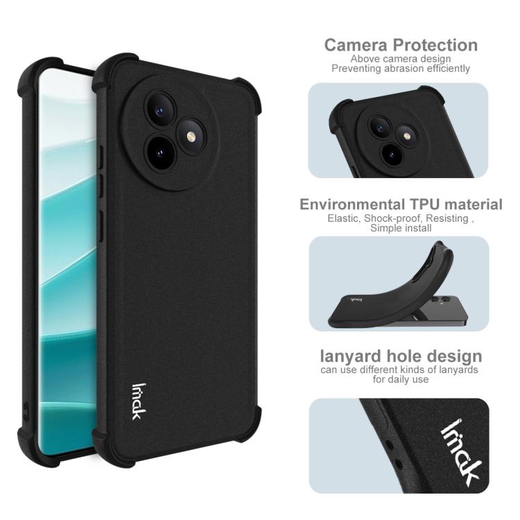 For Redmi K80 Ultra imak Shockproof Airbag TPU Phone Case