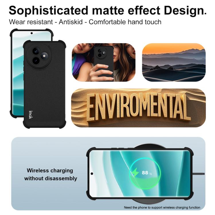 For Redmi K80 Ultra imak Shockproof Airbag TPU Phone Case