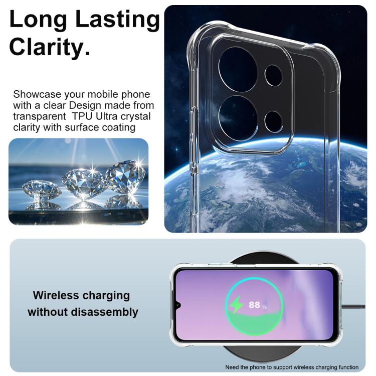 For Redmi 15C 5G / 4G Global 171mm/Poco C85 4G imak Shockproof Airbag TPU Phone Case