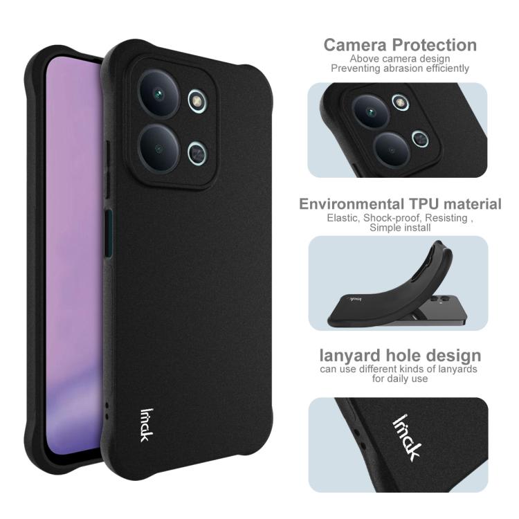 For Redmi 15C 5G / 4G Global 171mm/Poco C85 4G imak Shockproof Airbag TPU Phone Case