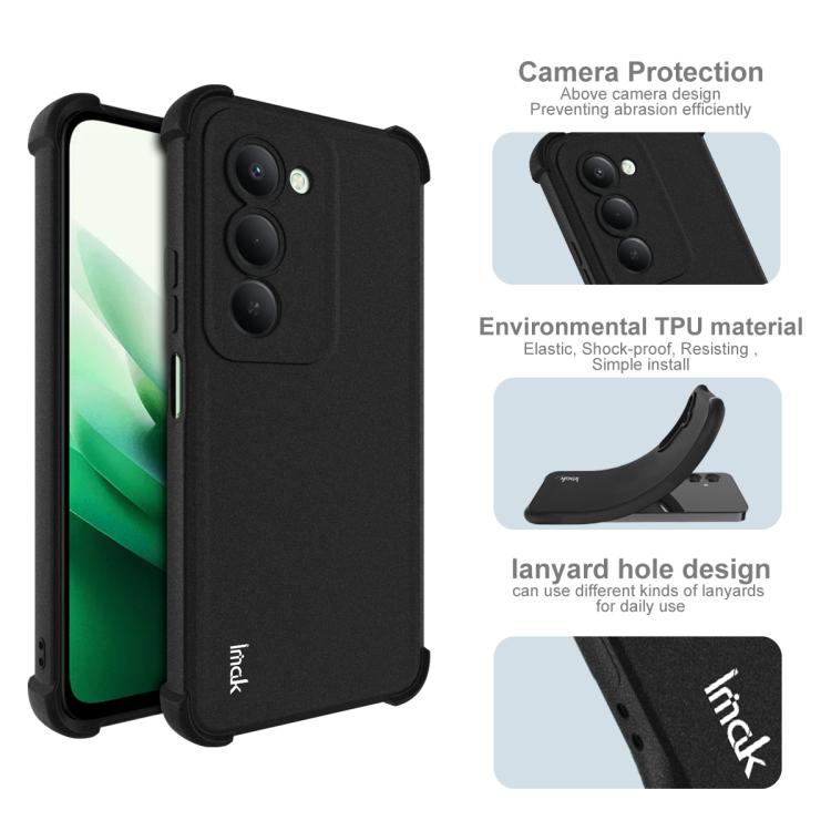 For Redmi 15 5G Global / 15 4G SEA 169.5mm imak Shockproof Airbag TPU Phone Case
