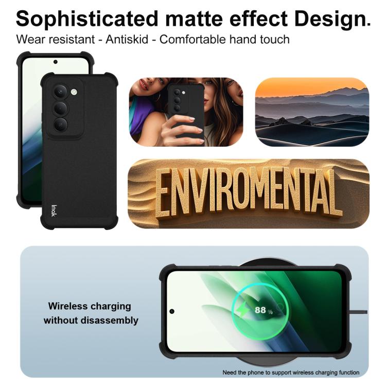 For Redmi 15 5G / 4G EU 171mm imak Shockproof Airbag TPU Phone Case