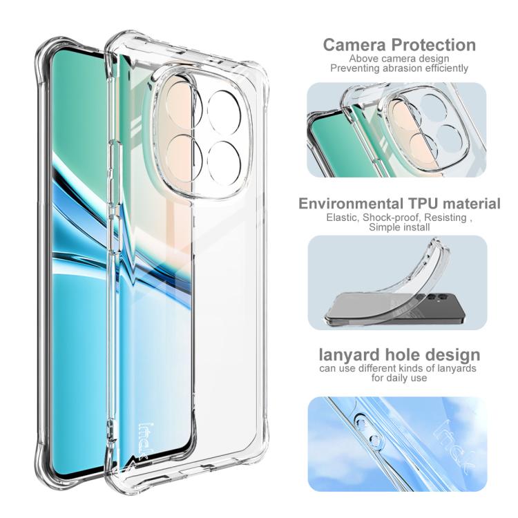 For Redmi Note 15 5G Global 164mm imak Shockproof Airbag TPU Phone Case