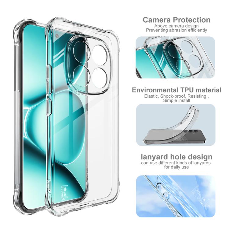 For Redmi Note 15 Pro+ 5G Global 163.3mm imak Shockproof Airbag TPU Phone Case