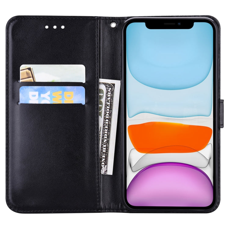For Samsung Galaxy S10e Embossing Tower Butterflies Pattern Horizontal Flip PU Leather Case with Holder & Card Slot & Wallet