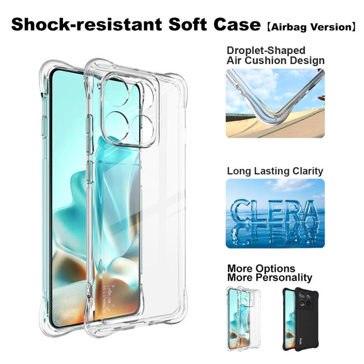 For Motorola Edge 5G 2025 imak Shockproof Airbag TPU Phone Case