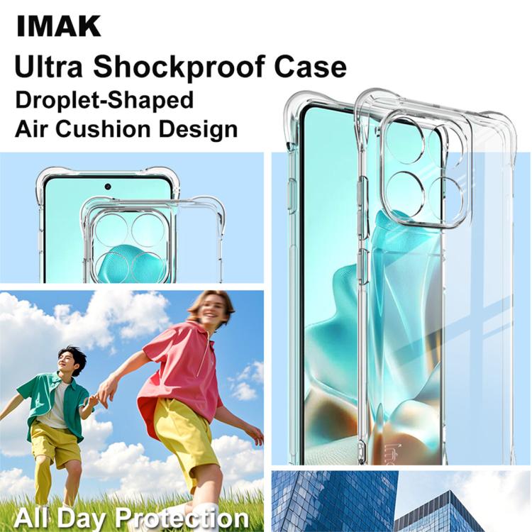 For Motorola Edge 5G 2025 imak Shockproof Airbag TPU Phone Case
