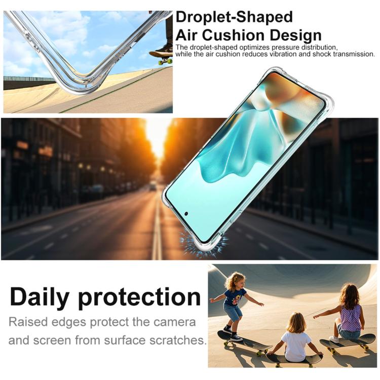 For Motorola Edge 5G 2025 imak Shockproof Airbag TPU Phone Case