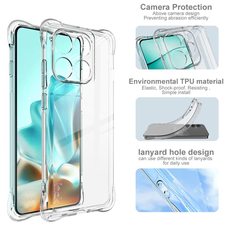 For Motorola Edge 5G 2025 imak Shockproof Airbag TPU Phone Case