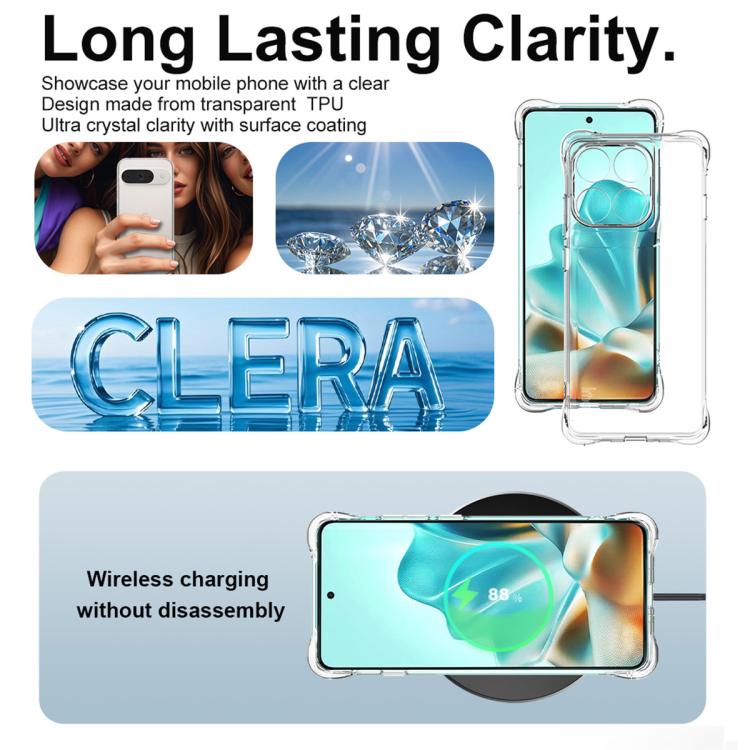 For Motorola Edge 5G 2025 imak Shockproof Airbag TPU Phone Case