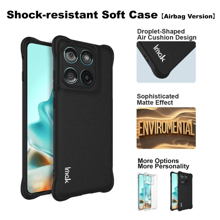 For Motorola Edge 5G 2025 imak Shockproof Airbag TPU Phone Case