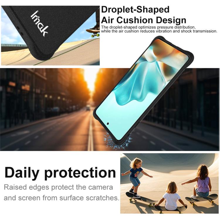 For Motorola Edge 5G 2025 imak Shockproof Airbag TPU Phone Case