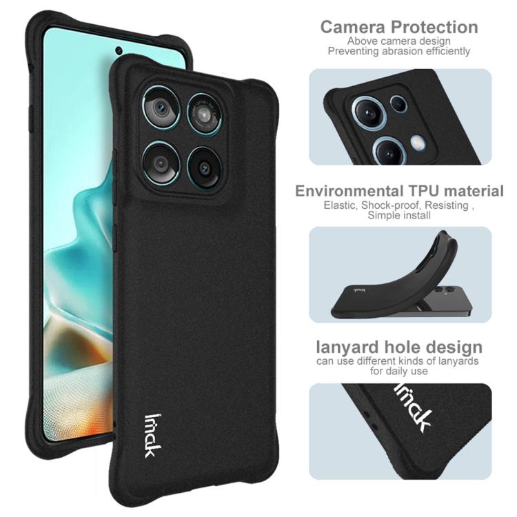 For Motorola Edge 5G 2025 imak Shockproof Airbag TPU Phone Case