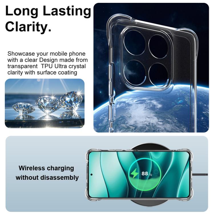 For Motorola Edge 60 Fusion imak Shockproof Airbag TPU Phone Case
