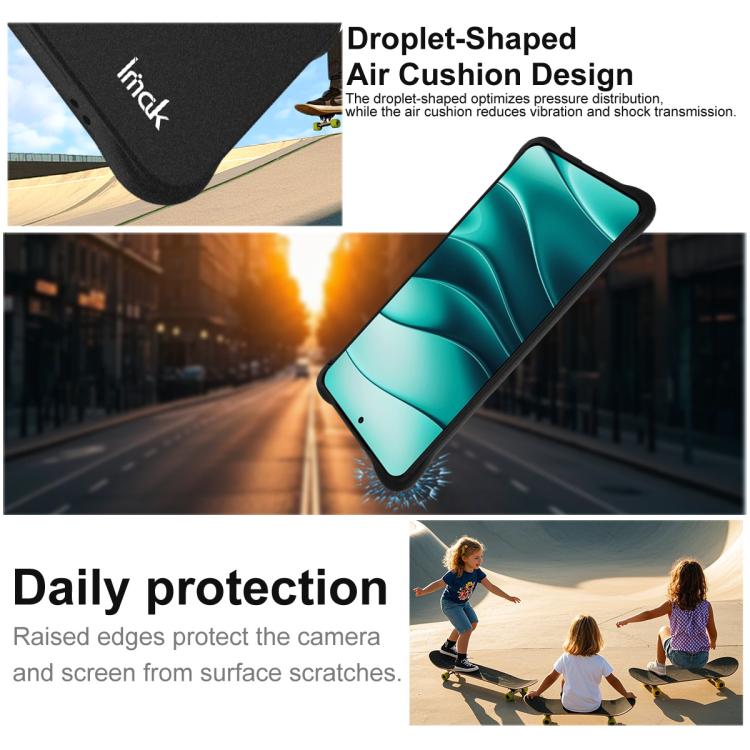 For Motorola Edge 60 Fusion imak Shockproof Airbag TPU Phone Case