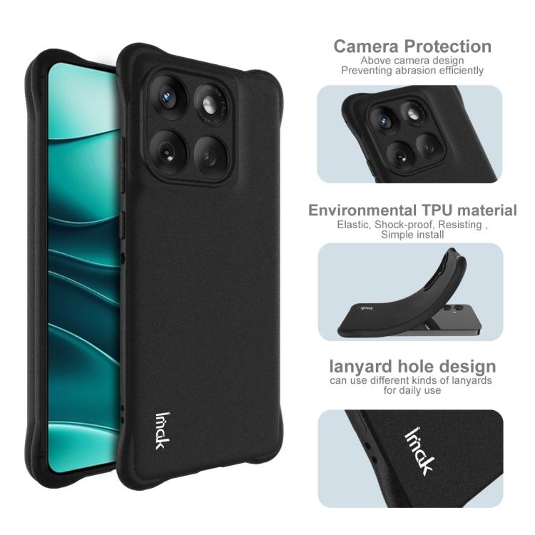 For Motorola Edge 60 Fusion imak Shockproof Airbag TPU Phone Case