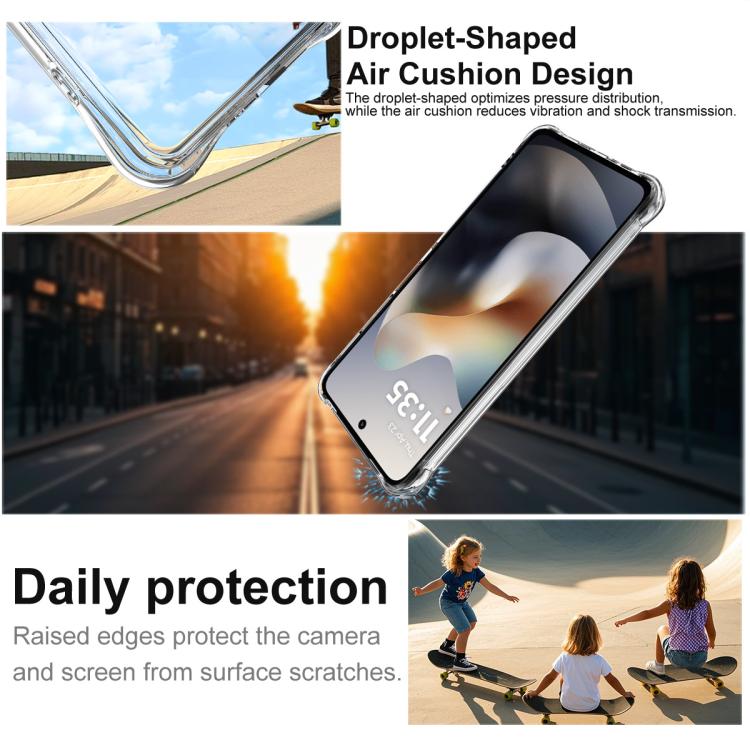 For Motorola Moto G56 5G imak Shockproof Airbag TPU Phone Case