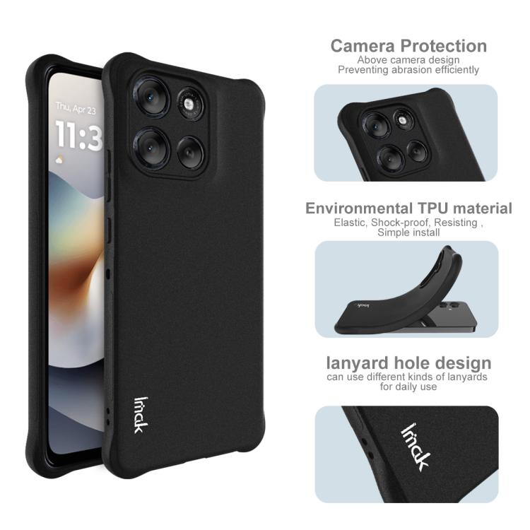 For Motorola Moto G86 Power imak Shockproof Airbag TPU Phone Case