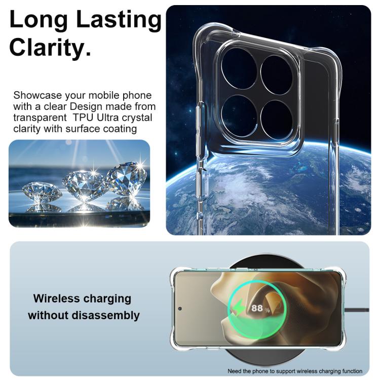 For Motorola Edge 60 Pro imak Shockproof Airbag TPU Phone Case