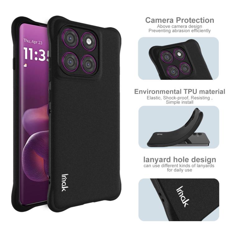 For Motorola Edge 60 Pro imak Shockproof Airbag TPU Phone Case
