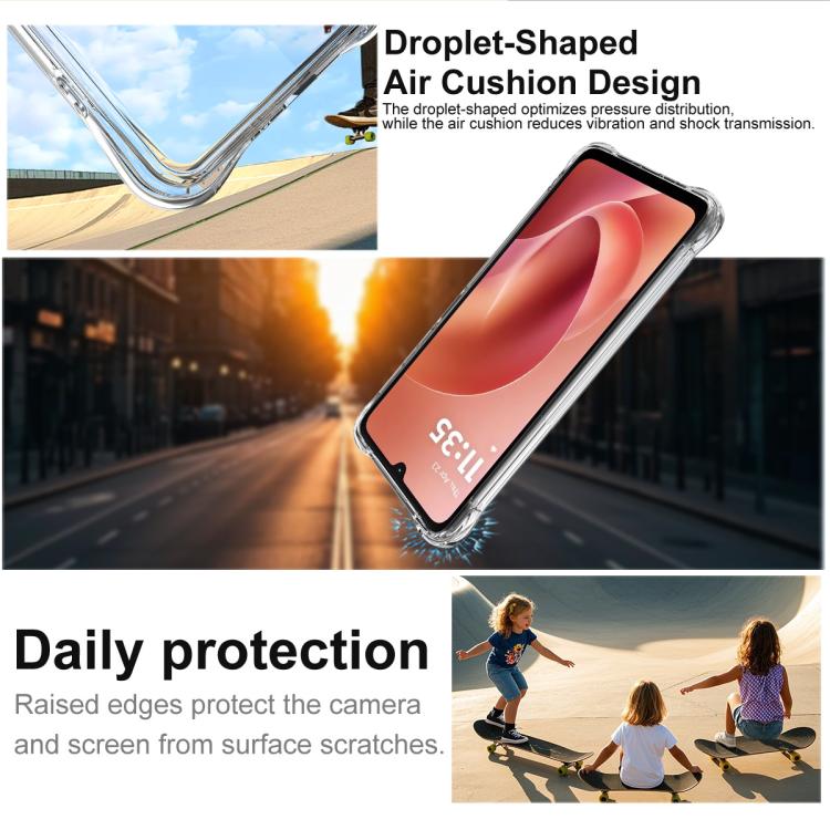 For Motorola Moto G06 4G / G06 Power 4G imak Shockproof Airbag TPU Phone Case
