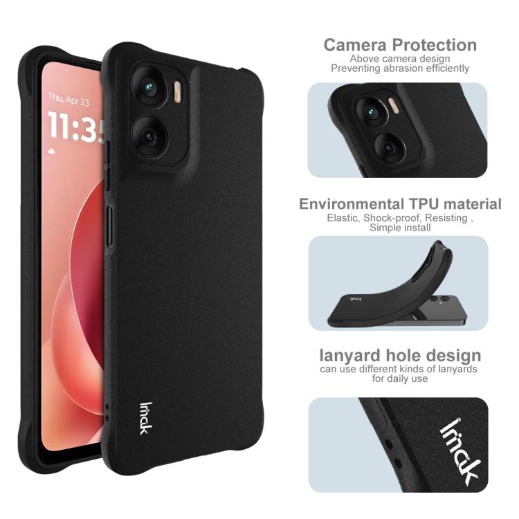 For Motorola Moto G06 4G / G06 Power 4G imak Shockproof Airbag TPU Phone Case