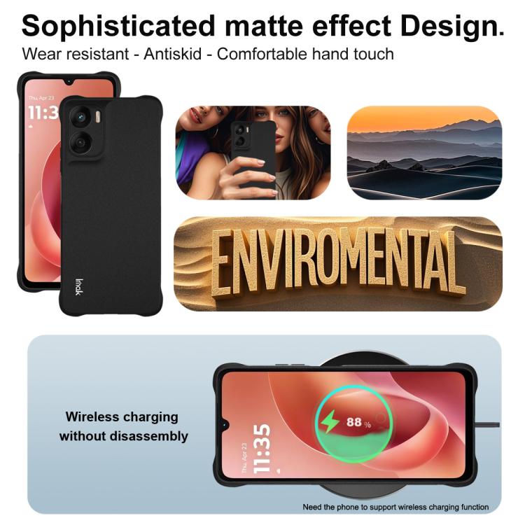 For Motorola Moto G06 4G / G06 Power 4G imak Shockproof Airbag TPU Phone Case
