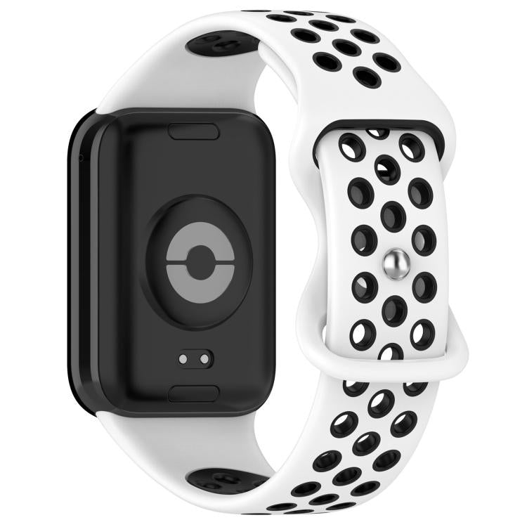 For Xiaomi Band 10 Pro/9 Pro/Redmi Watch 6/5/4 xDfind Dual Color Butterfly Buckle Silicone Watch Band