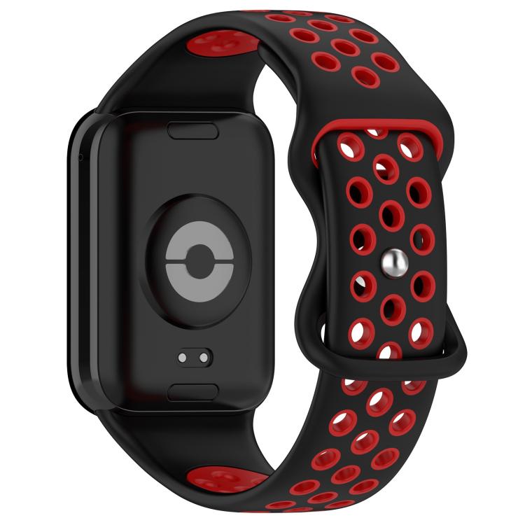 For Xiaomi Band 10 Pro/9 Pro/Redmi Watch 6/5/4 xDfind Dual Color Butterfly Buckle Silicone Watch Band